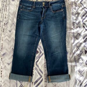 American Eagle Denim X Artist Crop